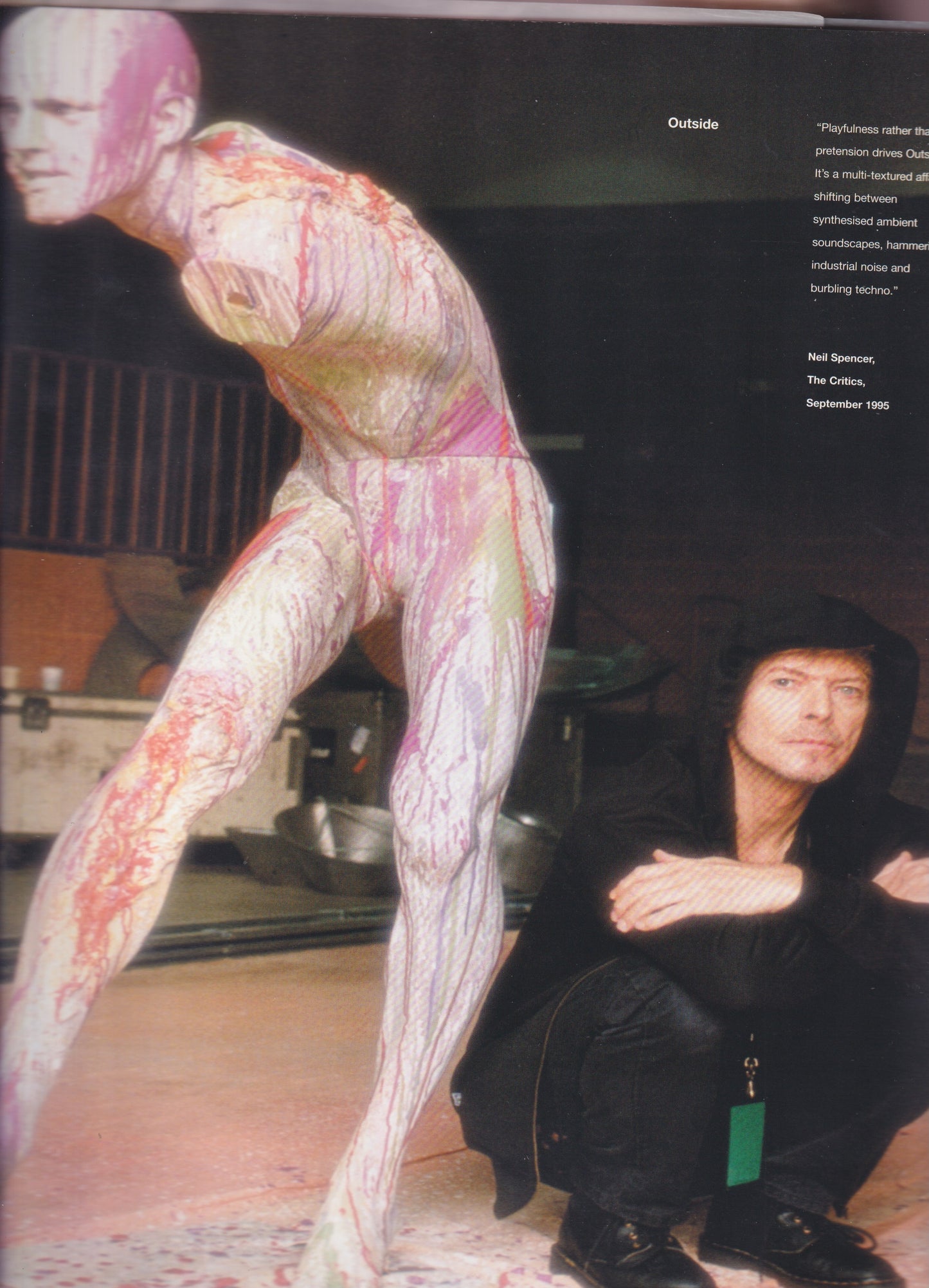 David Bowie Outside Tour 95-96 Brochure Booklet